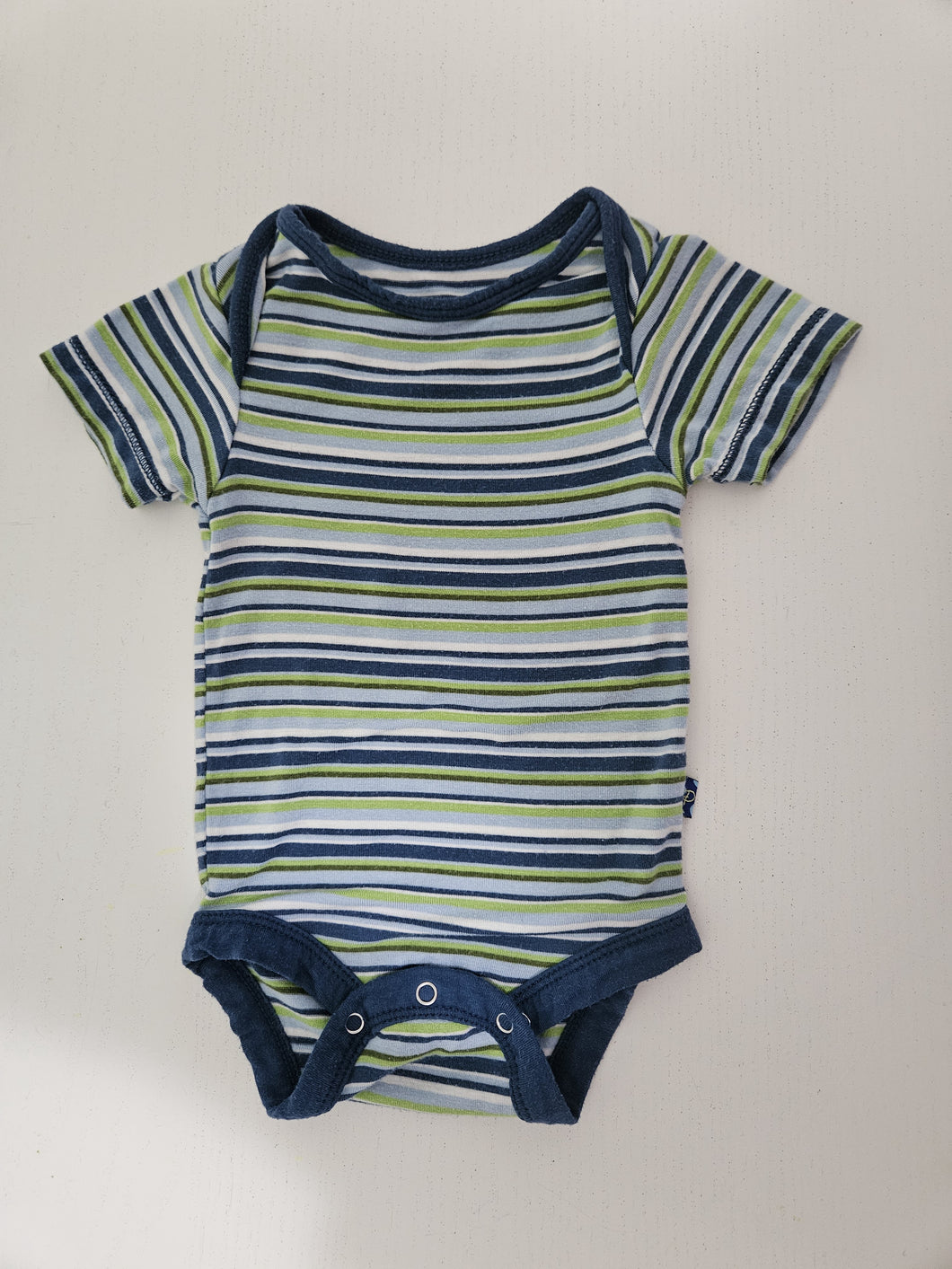 Kickee Pants • Striped Bamboo Bodysuit