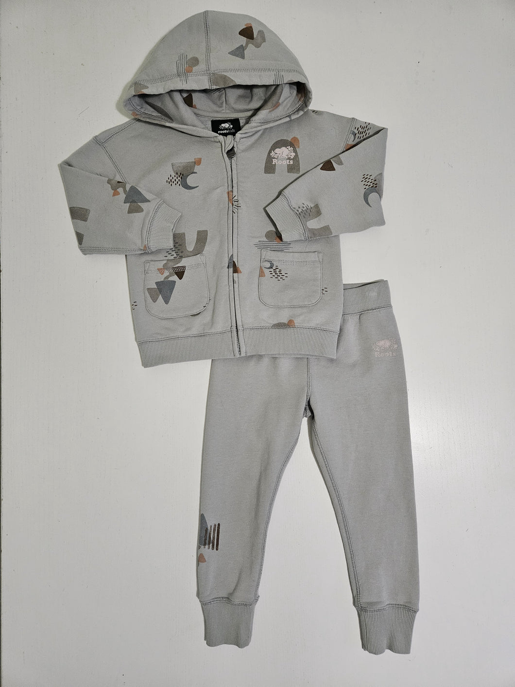 ROOTS • Modern Patterned Jogger Set