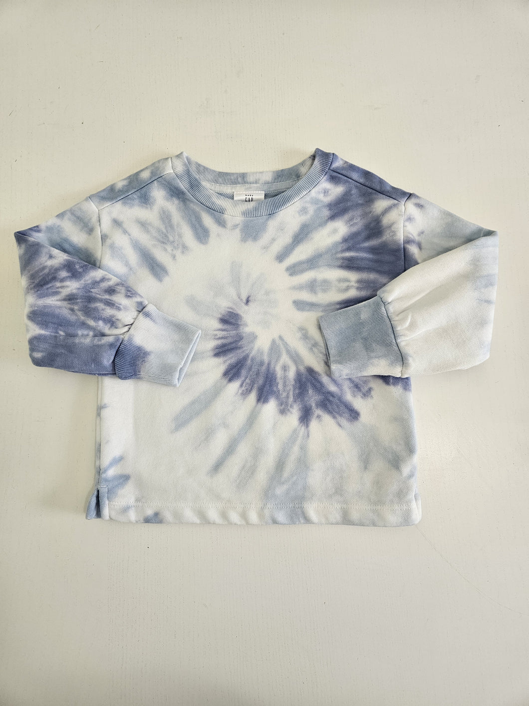 Baby Gap • Blue Tyedye Pullover Sweater