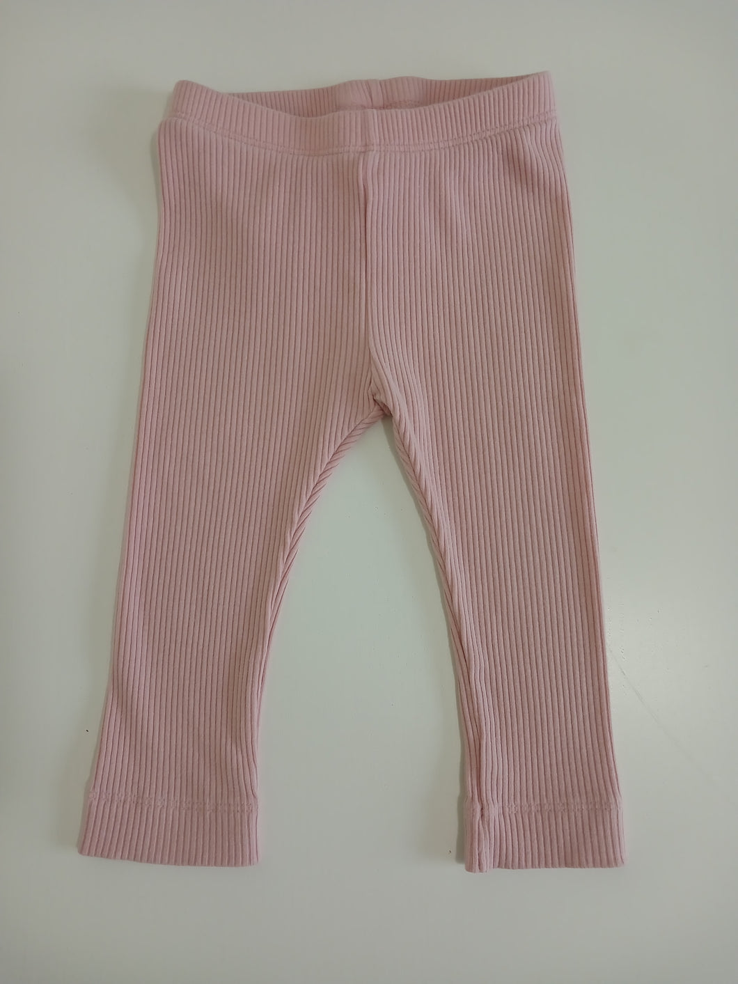 <b>Old Navy</b> Pink Ribbed Leggings