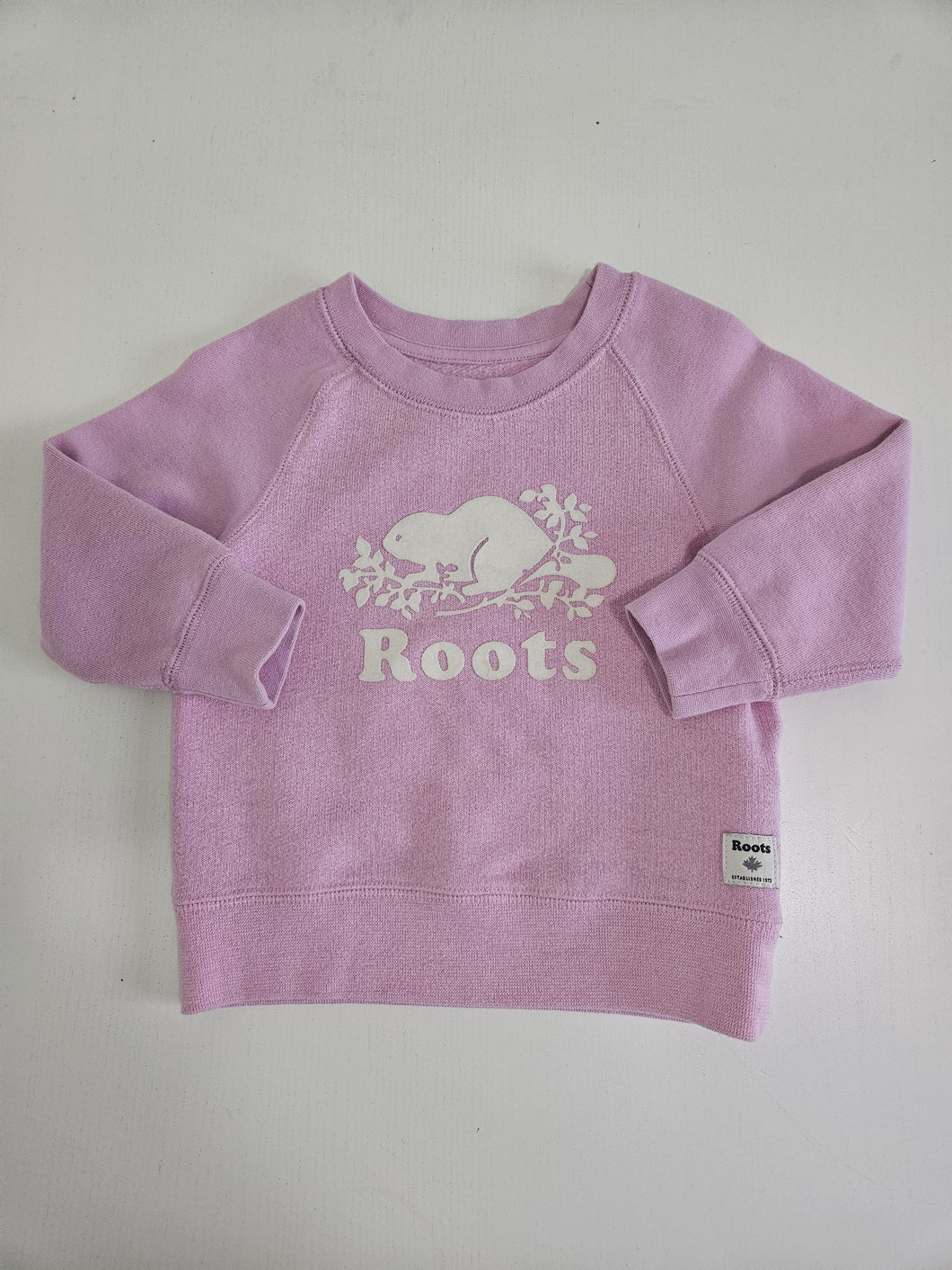 ROOTS • Pink Pullover Sweater