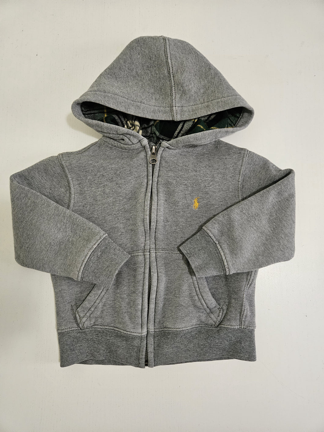 Ralph Lauren • Grey Zip Hoodie