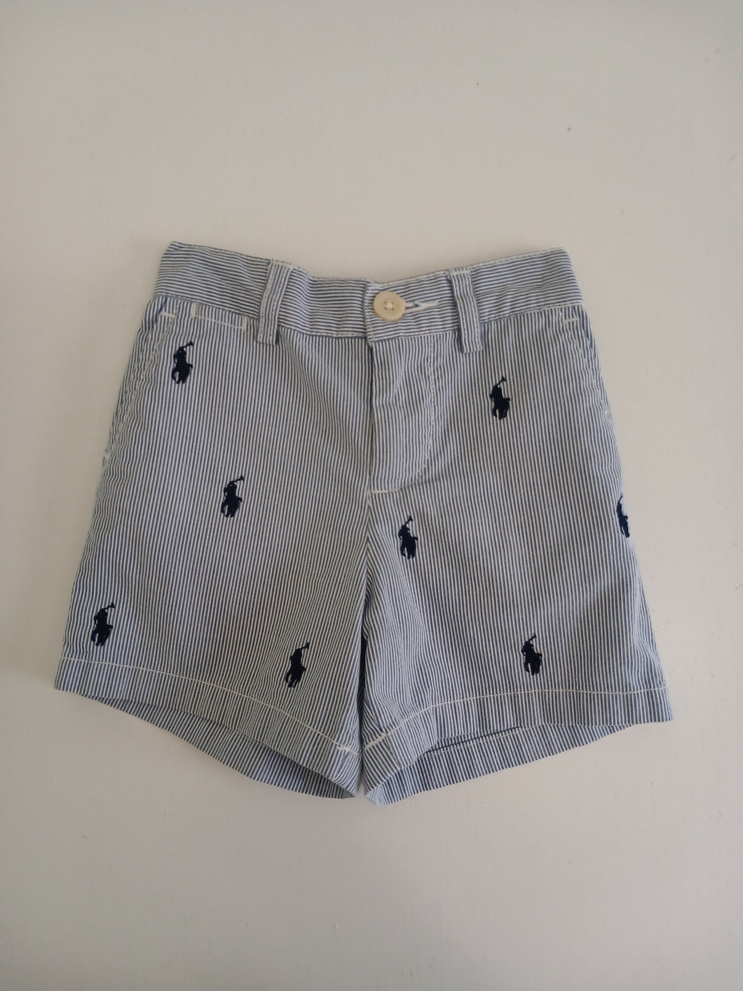 <b>Ralph Lauren</b> Pinstriped Shorts