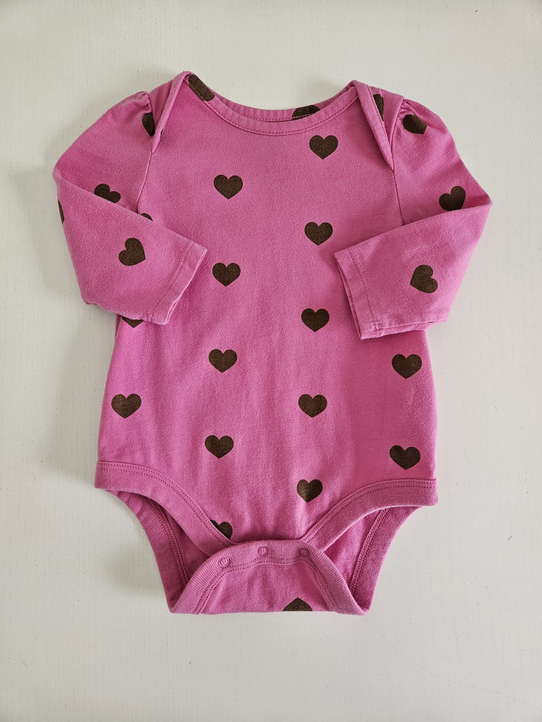 Baby Gap • Heart Print Bodysuit