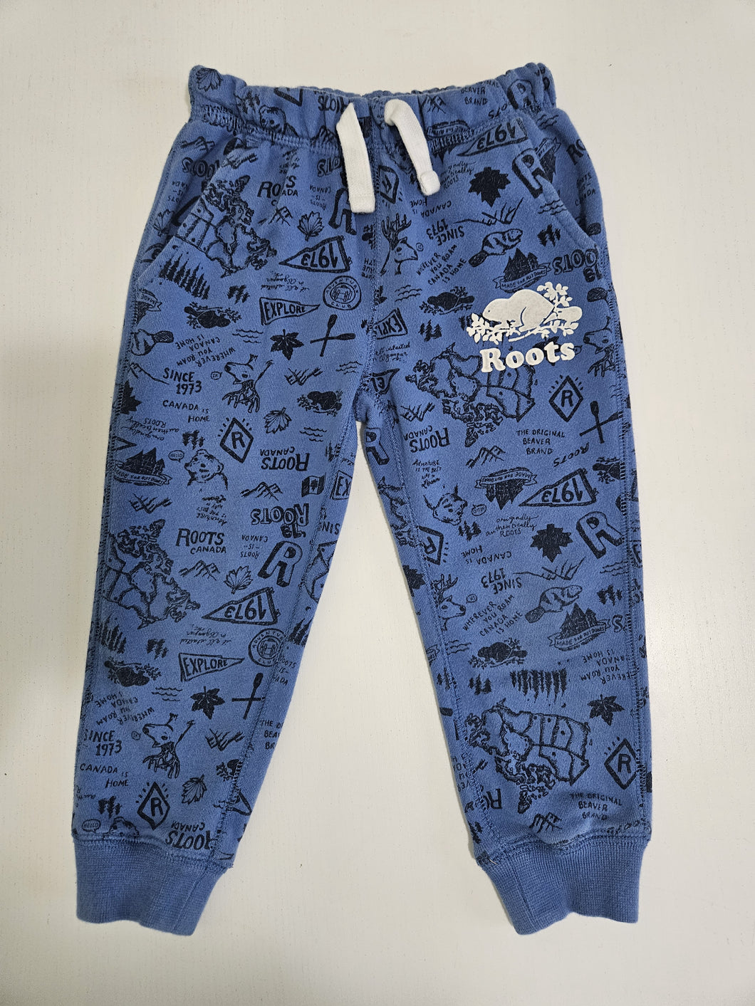 ROOTS • Canada Print Jogger Pants