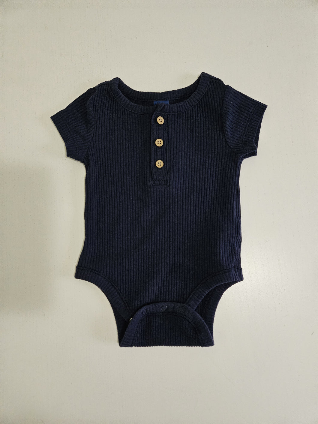 Old Navy • Navy Ribbed Bodysuit