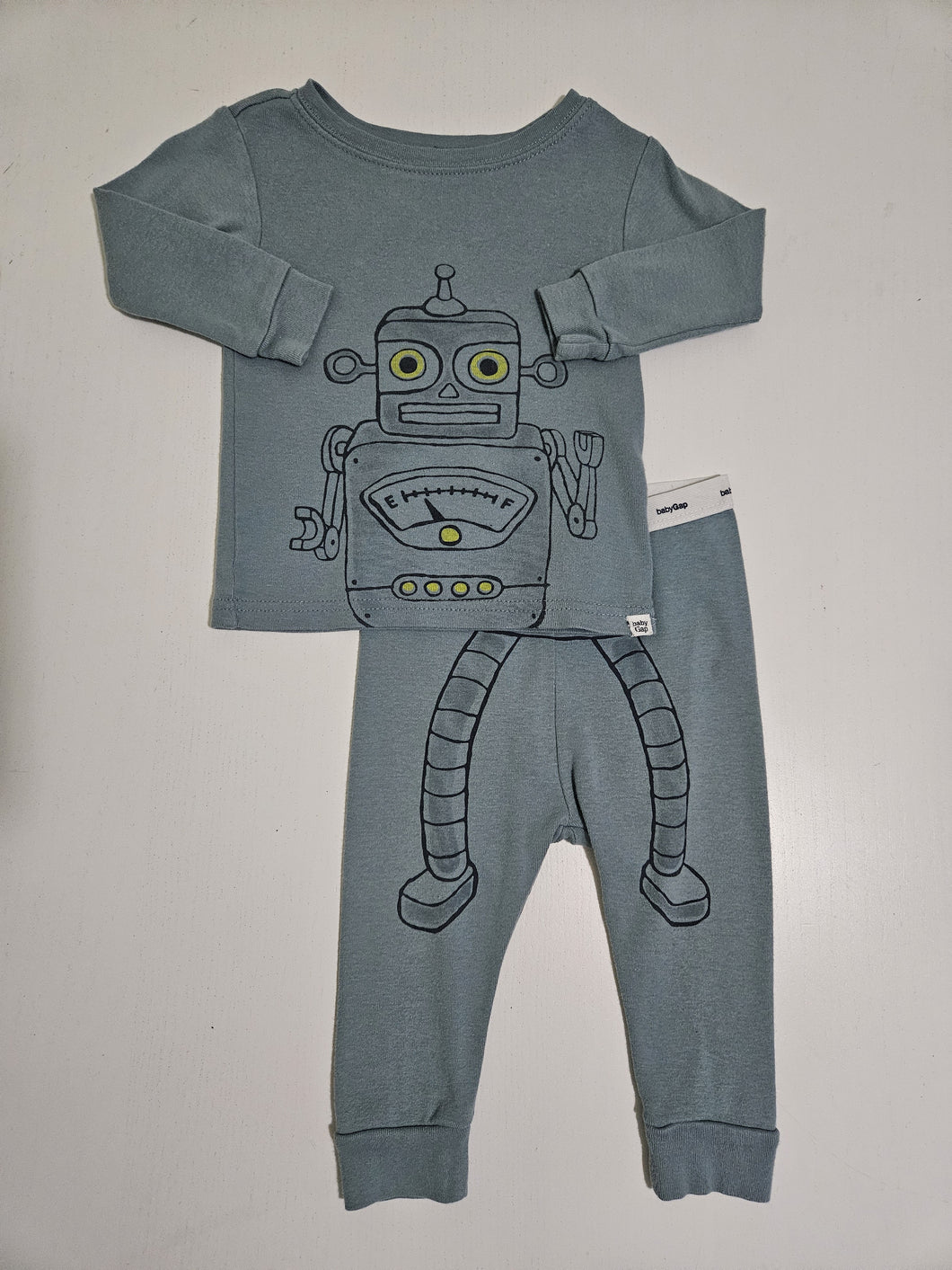 Baby Gap • Robot Pajamas