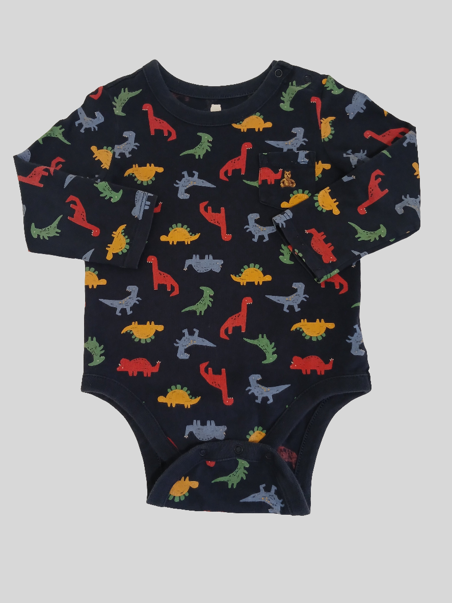 <b>Baby Gap</b> Dinosaur Print Bodtysuit