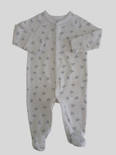 Charger l&#39;image dans la galerie, &lt;b&gt;Ralph Lauren&lt;/b&gt;Polo Blue Bear Cotton Footed Sleeper
