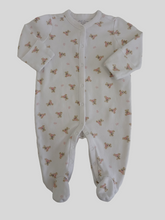 Charger l&#39;image dans la galerie, &lt;b&gt;Ralph Lauren&lt;/b&gt;Polo Pink Bear Cotton Footed Sleeper
