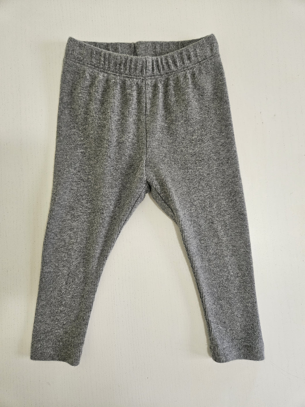 Baby Gap • Grey Ribbed Leggings