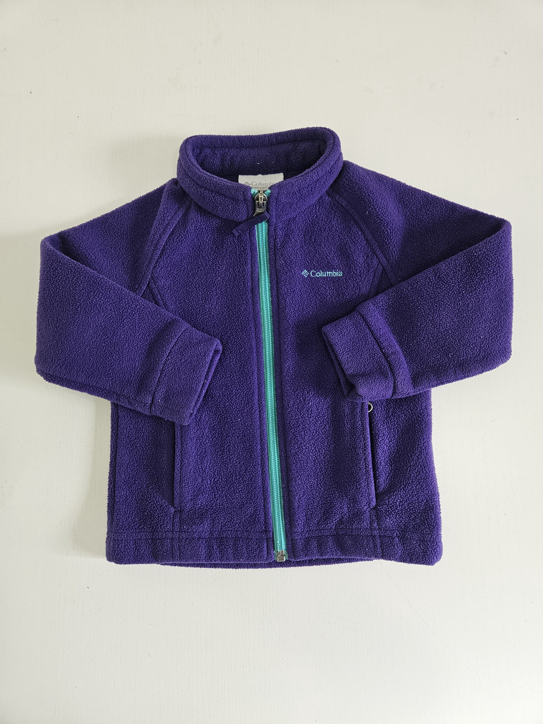 Coumbia • Purple Fleece Zip Sweater