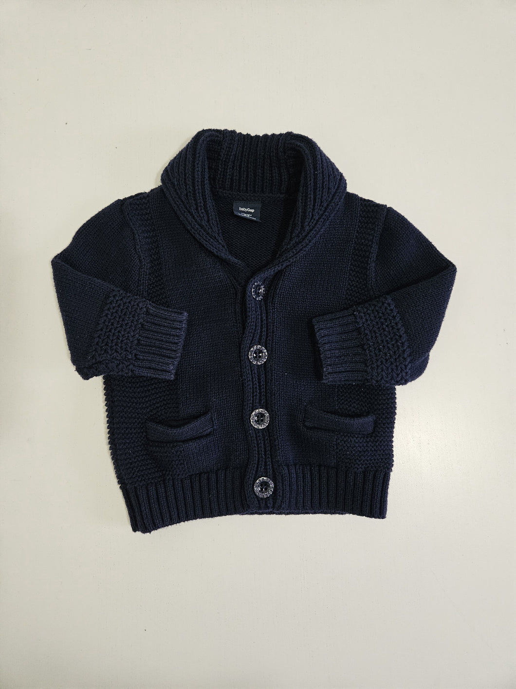 Baby Gap • Navy Knit Cardigan