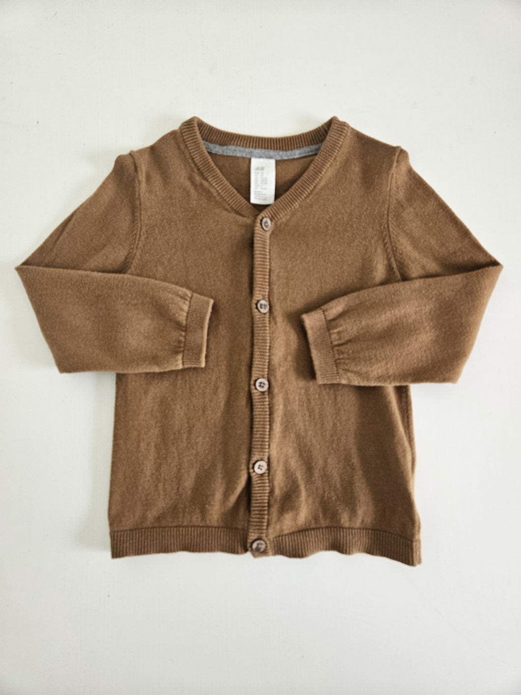 H&M • Coffee Knit Cardigan