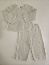 Cargar imagen en el visor de la galería, Zara • Cream Flair Knit Set
