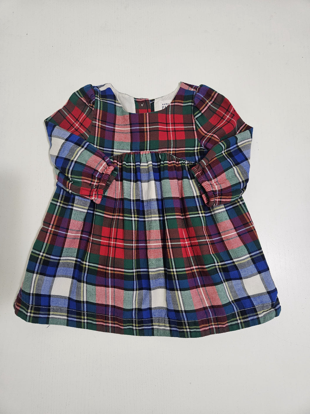 Baby Gap • Plaid Holiday Dress