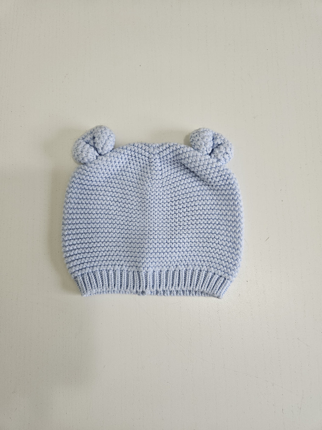 Baby Gap • Pastel Blue Bear Knit Hat