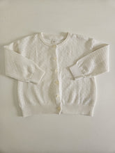 Charger l'image dans la galerie, H&amp;M • White Pointelle Knit Cardigan
