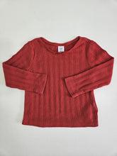 Cargar imagen en el visor de la galería, Baby Gap • Red Pointelle Shirt
