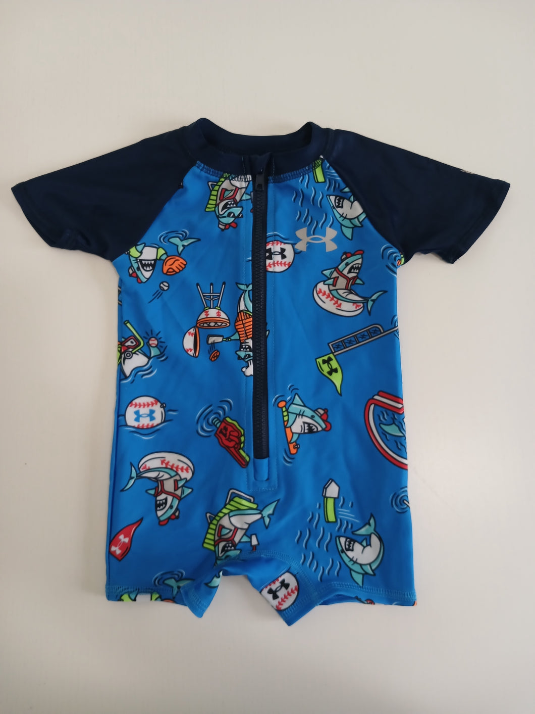 <b>Under Armour</b> Shark Baseball Swimsuit