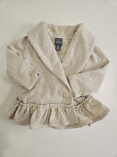 Load image into Gallery viewer, Baby Gap • Beige Frilly Cardigan
