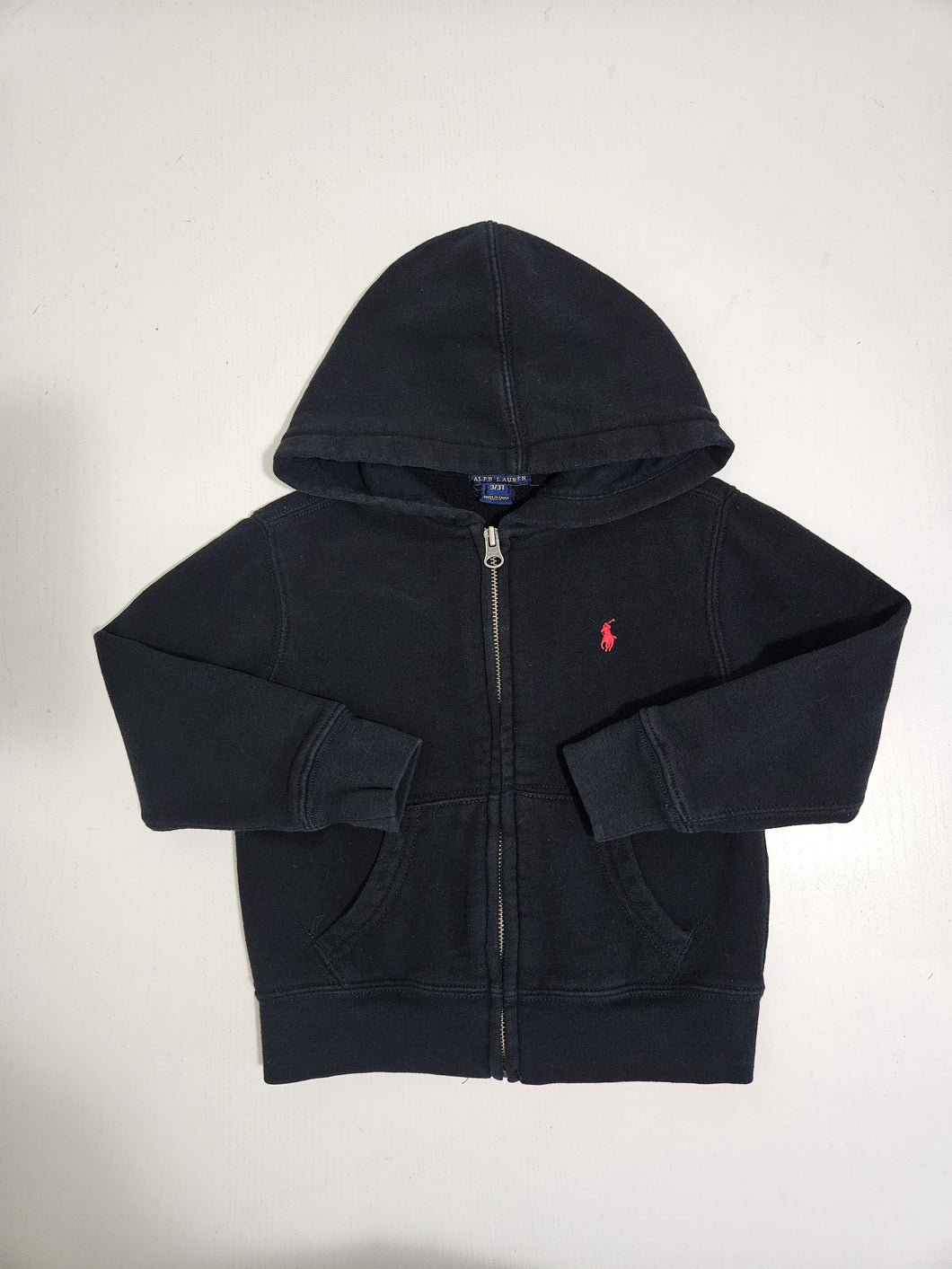 Ralph Lauren • Black Zip Hoodie
