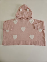 Charger l'image dans la galerie, Baby Gap • Knit Heart Poncho
