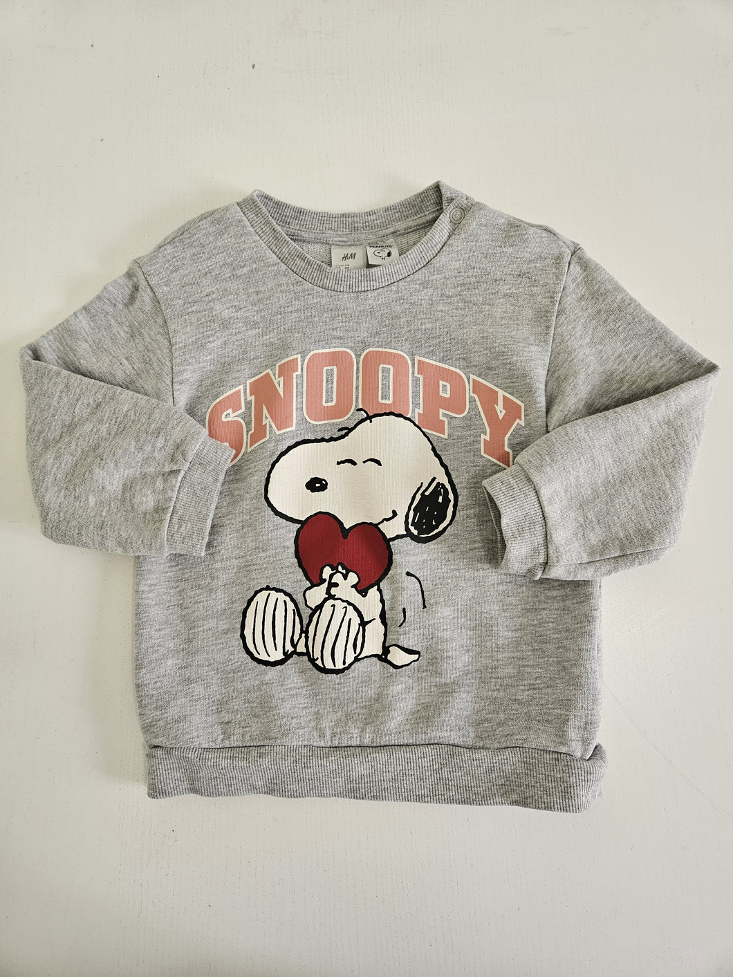 H&M • Snoopy Pullover Sweater