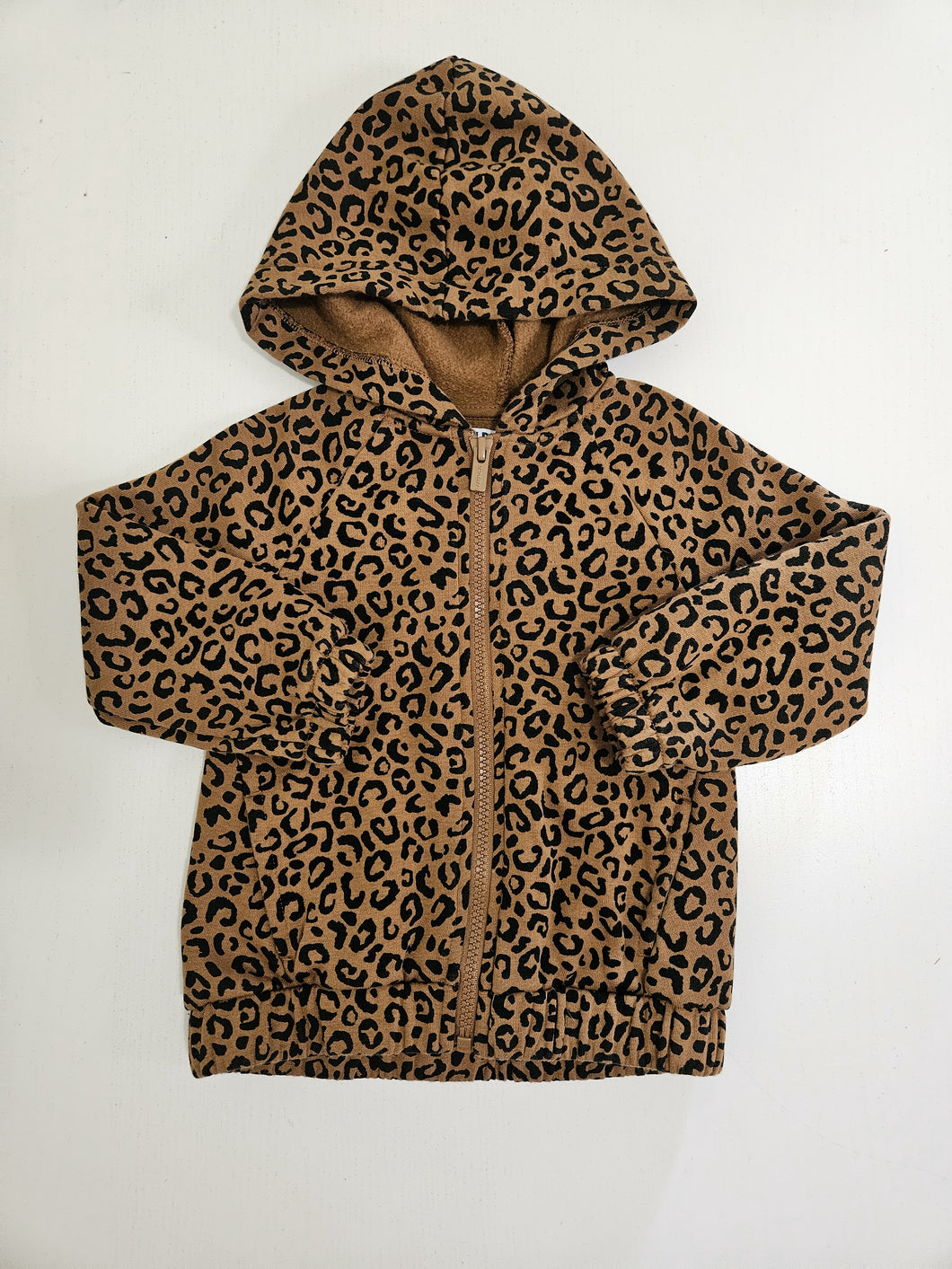 Old Navy • Leopard Print Zip Hoodie
