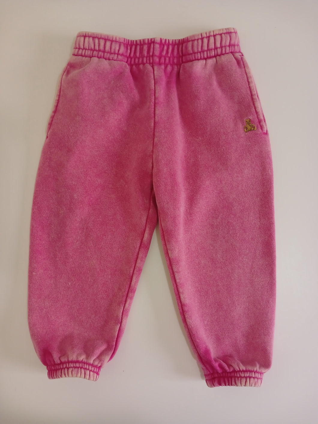 <b>Baby Gap</b> Hot Pink Acid Wash Jogger Pants
