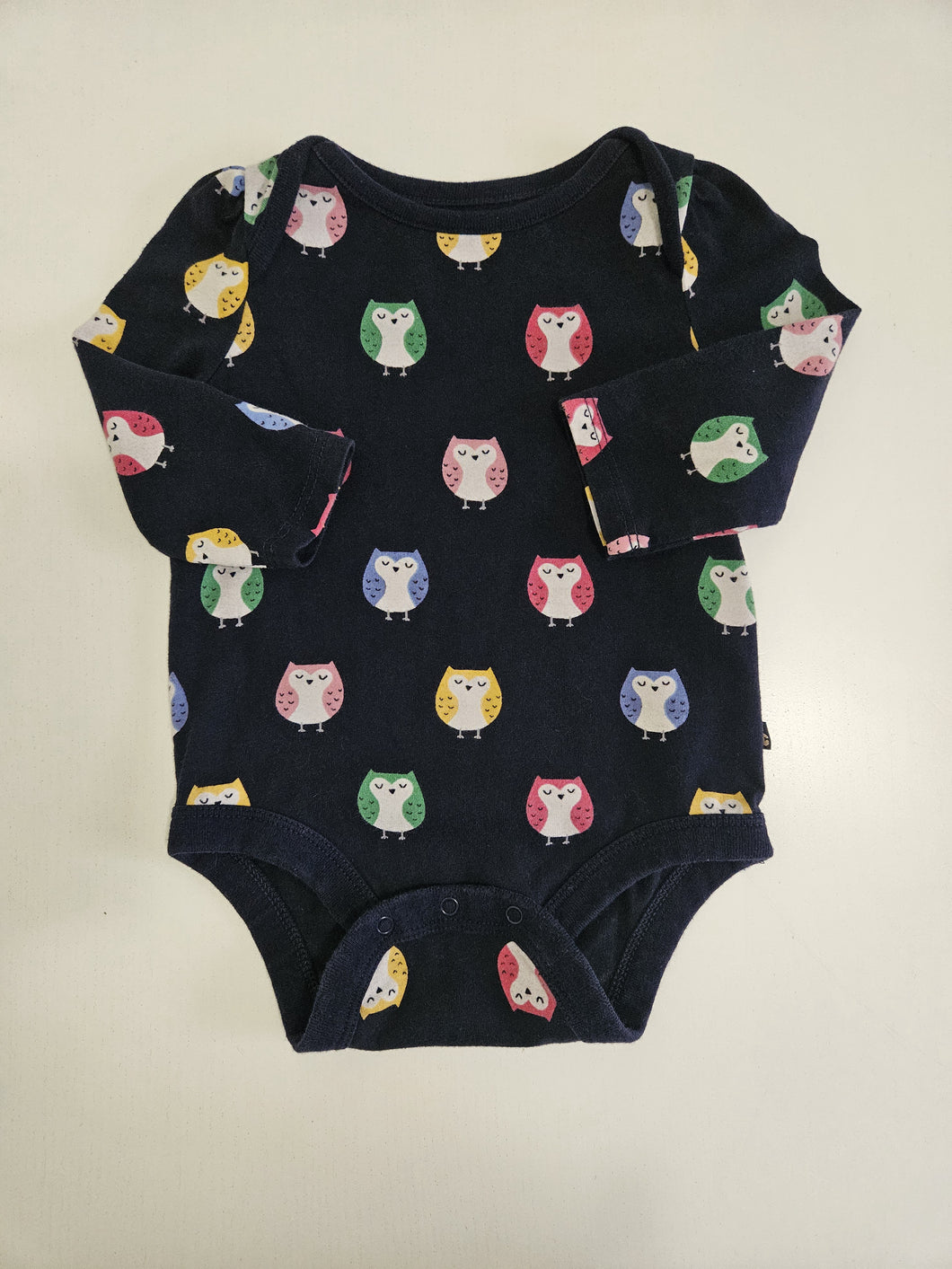 Baby Gap • Owl Print Bodysuit