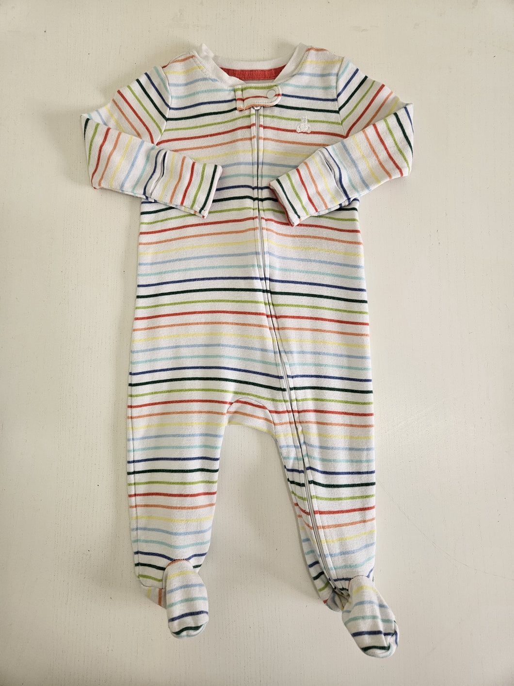 Baby Gap • Colorful Striped Sleeper