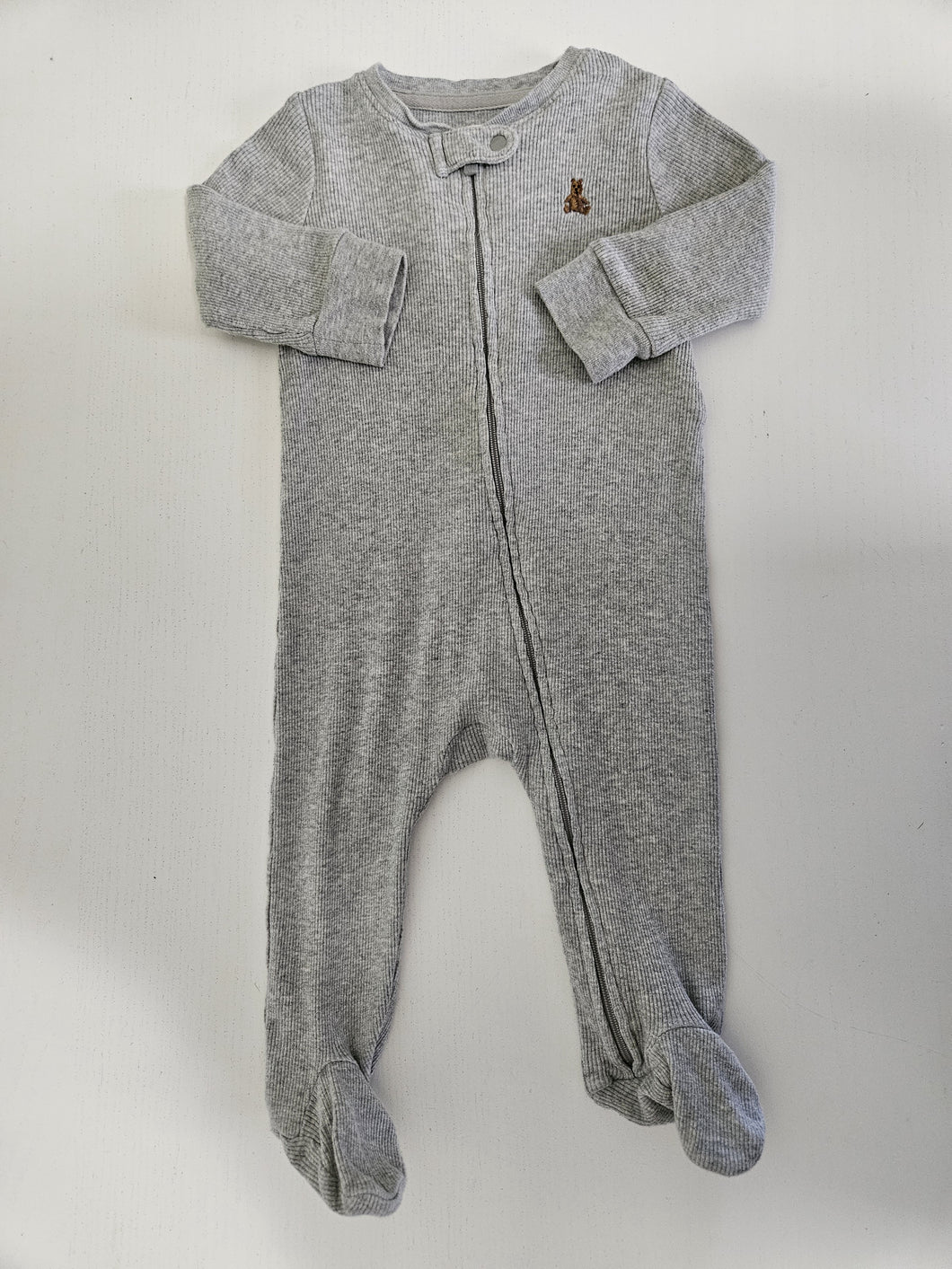 Baby Gap • Grey Ribbed Sleeper